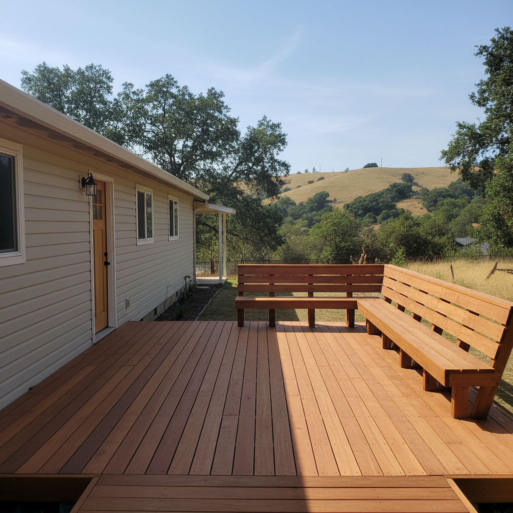 Deck Repair completed by Titan Deck Co in San Diego, CA