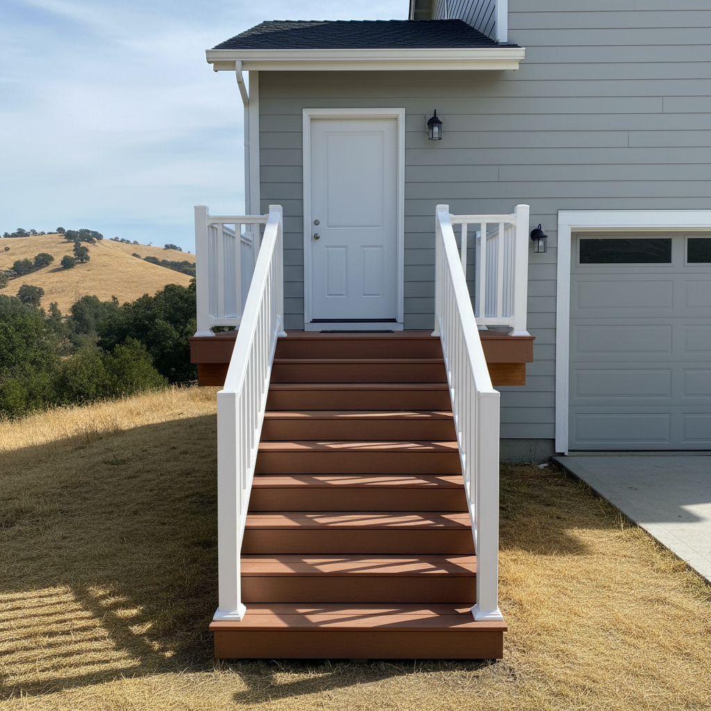 Deck Railing Repair & Installation completed by Titan Deck Co in Temecula, CA