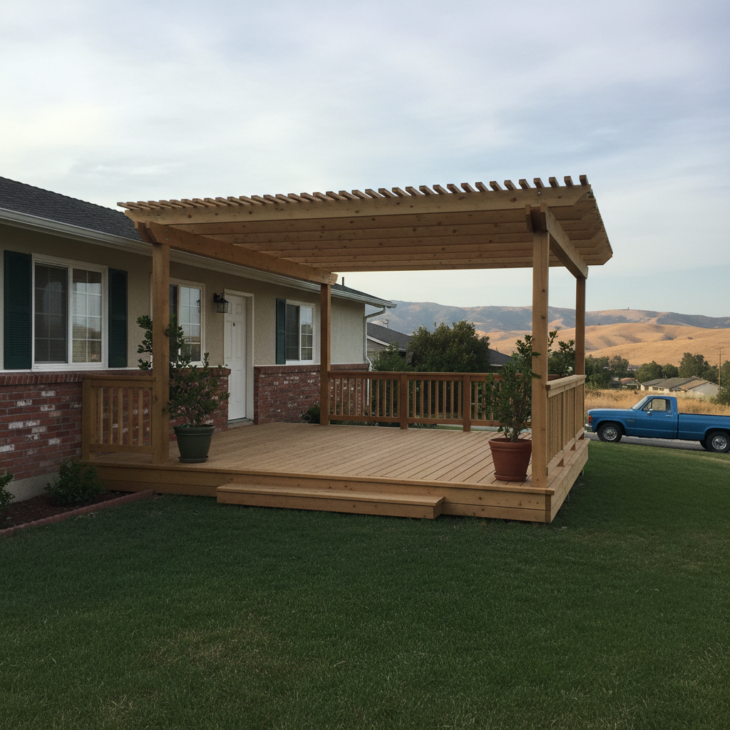 Deck Demolition & Removal completed by Titan Deck Co in San Marcos, CA