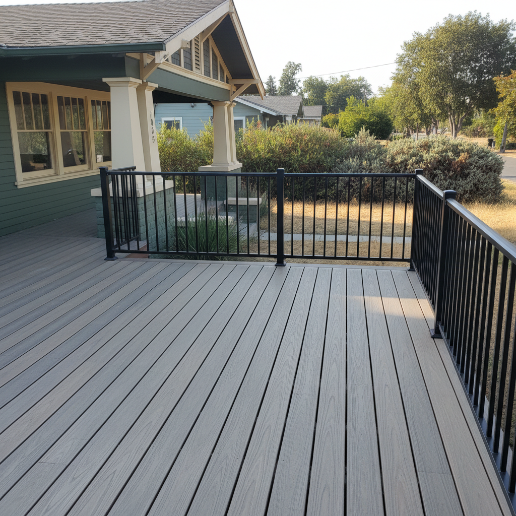 Deck Installation completed by Titan Deck Co in Poway, CA